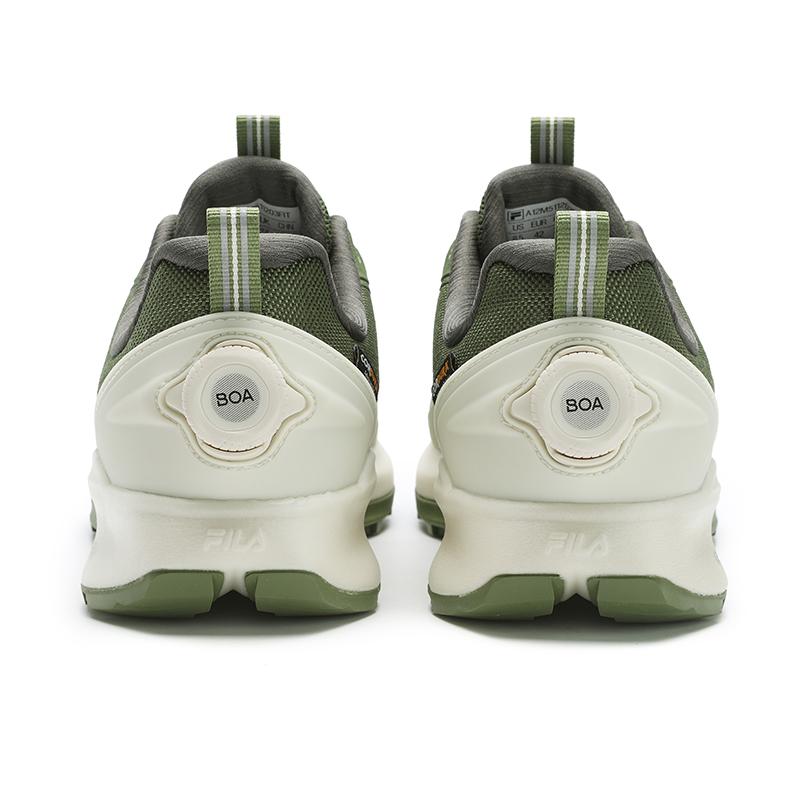 Fila Boa Lynx 3 Удобные Универсальные Прочные Легкие Низкие Кроссовки Мужские кроссовки Зеленые A12M511203FIT