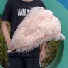 10 шт. Перья страуса 35-60 см Черное перо страуса для DIY Центральная композиция на свадебный стол Украшение для домашней вазы Поделки Высокое качество