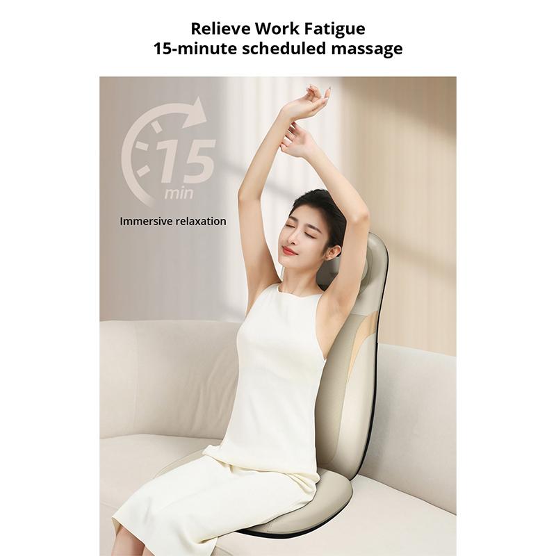 3D многофункциональное массажное кресло для талии и спины, разминающий массаж плеч и шеи, вибрационный массажер для всего тела Tuina
