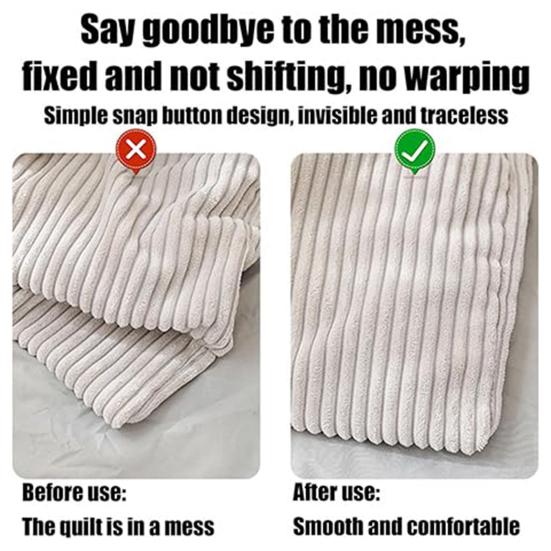 24 пары держателей для одеял, противоскользящие пряжки для одеял, мини-размер, простая установка, держатели для ковров, прочные липкие захваты для углов ковров