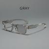 Новые Модные HD Квадратные Очки для Чтения Фотохромные Мужские Ретро Нейтральные Высококачественные Роскошные Очки с Защитой от Синего Света