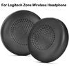 1Pair Protein Leather Ear Pads Replacement Earpads New Ear Cushion for Logitech Zone Wireless
