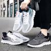 Модные мужские кроссовки 2024 Лето Новая мода Дышащая повседневная обувь Противоскользящая шнуровка Уличные беговые спортивные туфли Zapatillas De Hombre