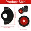 Weed Trimmer Support Wheel Household Manual Lawn Trimmer Adjustable Garden Accessories Weeding Pruning Double Wheel Bracket