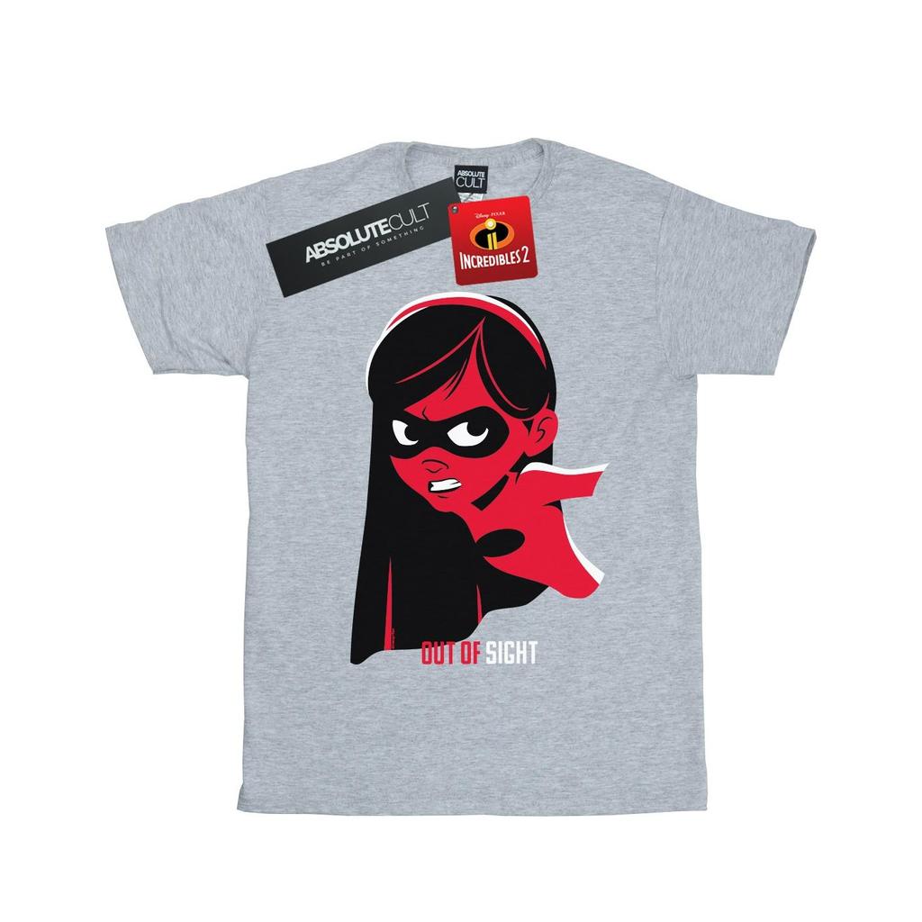 Disney Womens/Ladies Incredibles 2 Incredible Girl Cotton Boyfriend T-Shirt