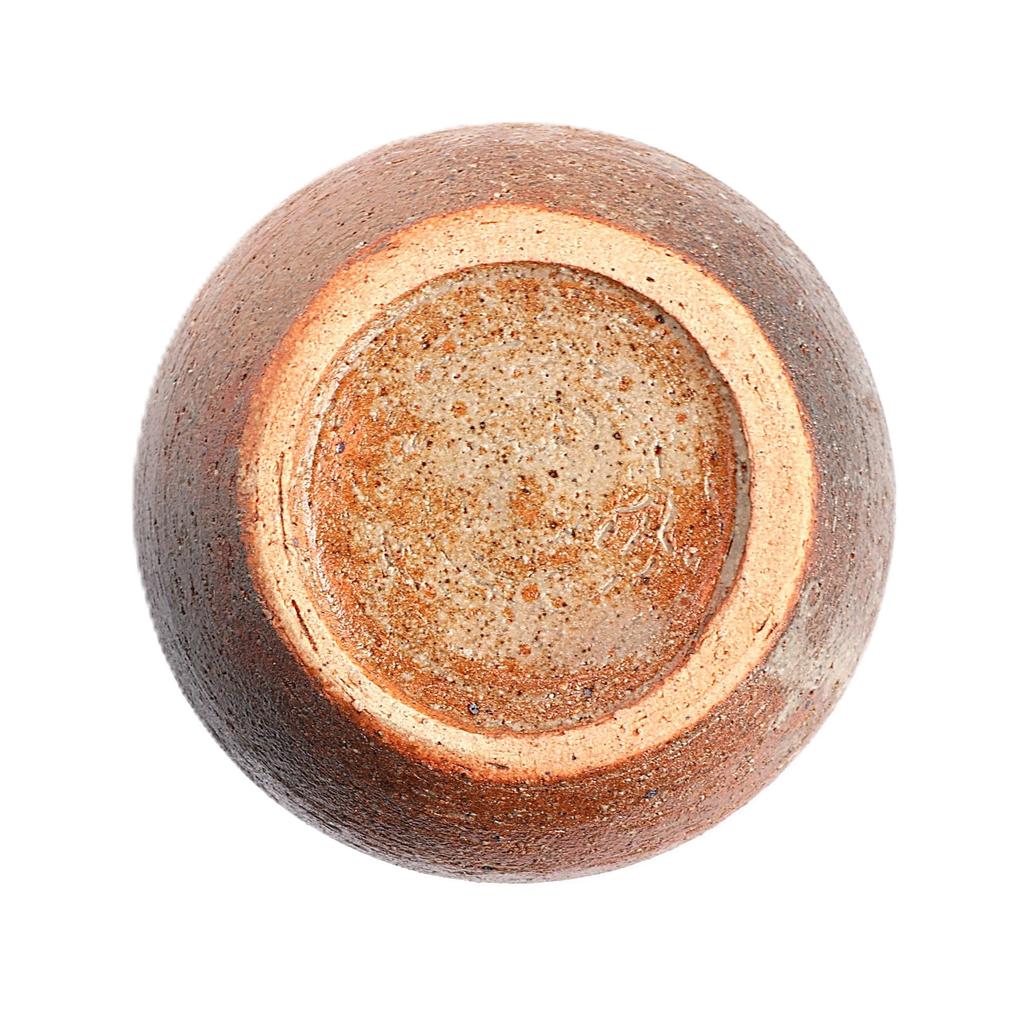 Белая бутылка саке в стиле фолк-крафт "Керамика Сигараки" (440 куб.см) W918-12