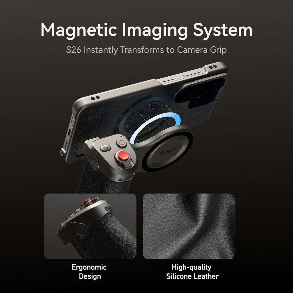 Telesin Taixun Набор для мобильной фотографии со стабилизатором для Samsung S26 Ultra