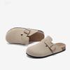 Fashion 2025 Women Suede Clogs Slippers Soft Insole Sandals with Arch Support Shoes Outdoor Beach Suede Clogs Slippers Slides for Men