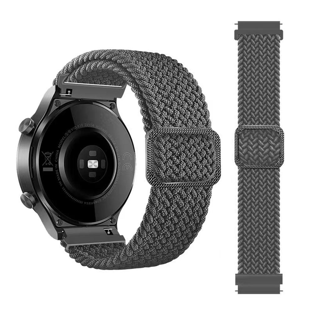Нейлоновый ремешок 20 мм 22 мм для Samsung Galaxy 6/4 classic Active 2 Спортивный ремешок для Samsung Galaxy Watch 7 6 5 4 40/44 мм 5 Pro Браслет