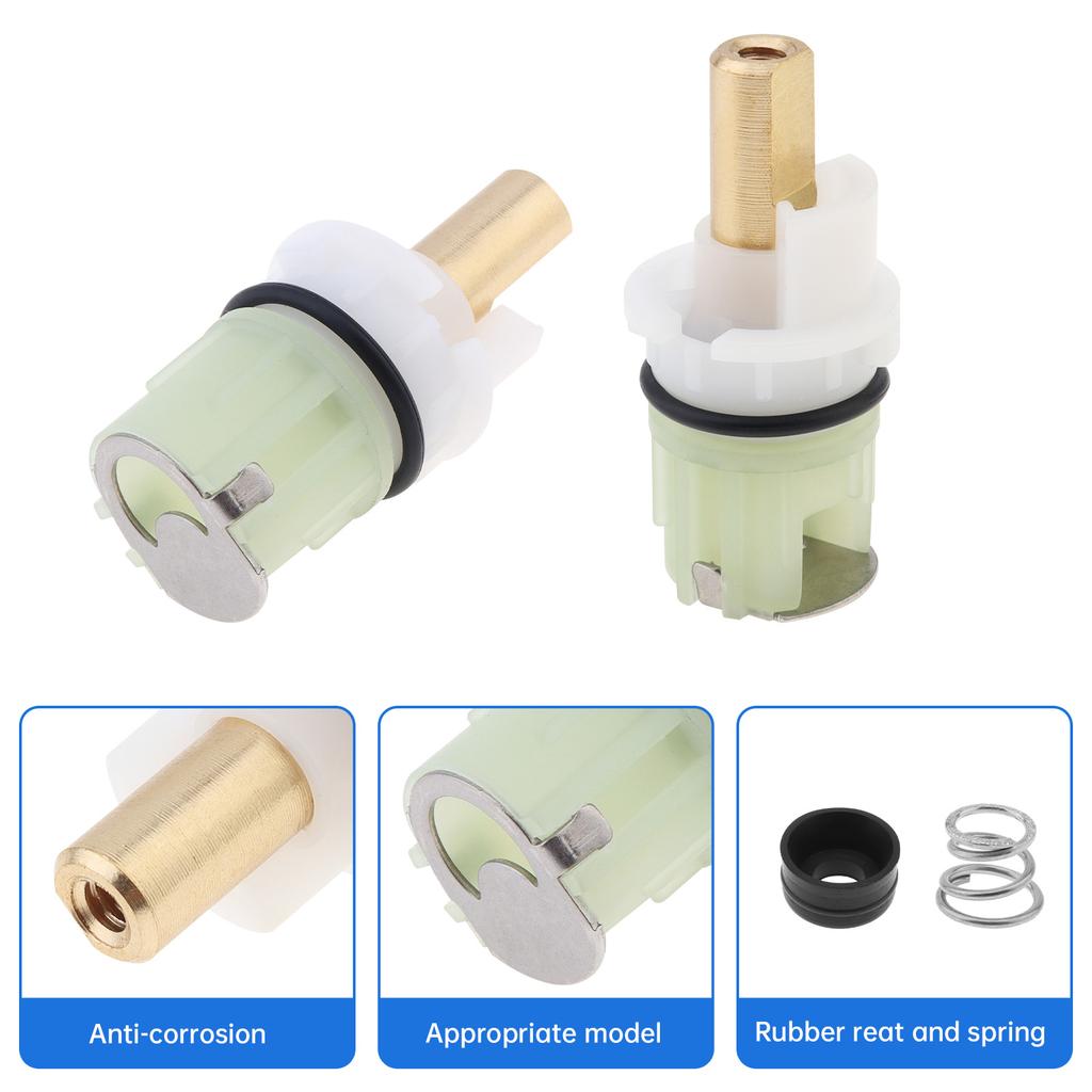 RP25513 Faucet Cartridge Stem Repair Kit Replacement for Delta Two Handle Bathroom Shower