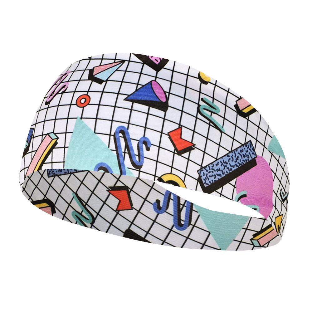 Спортивная повязка на голову для бега, фитнеса, спортивная повязка, эластичная впитывающая пот, велосипедная повязка для бега, тенниса, йоги, тренажерного зала, повязка на голову, повязка для волос для мужчин и женщин