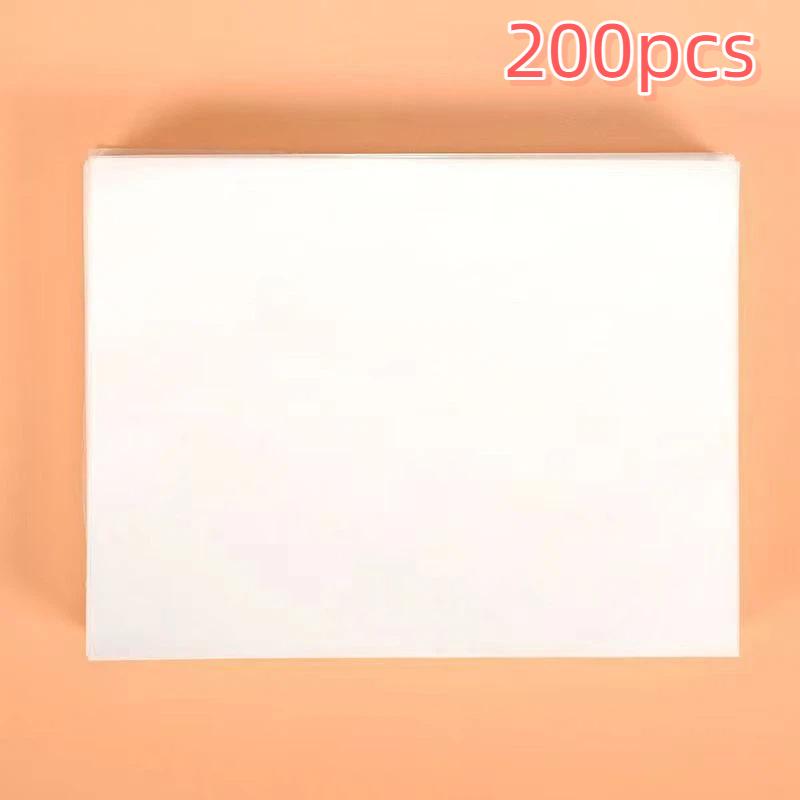 50/100/200 шт. Бумага для аэрофритюрницы, коричневая вощеная бумага для кухни и духовки, обертка для бургеров, десертов, сэндвичей - Антипригарные листы для выпечки