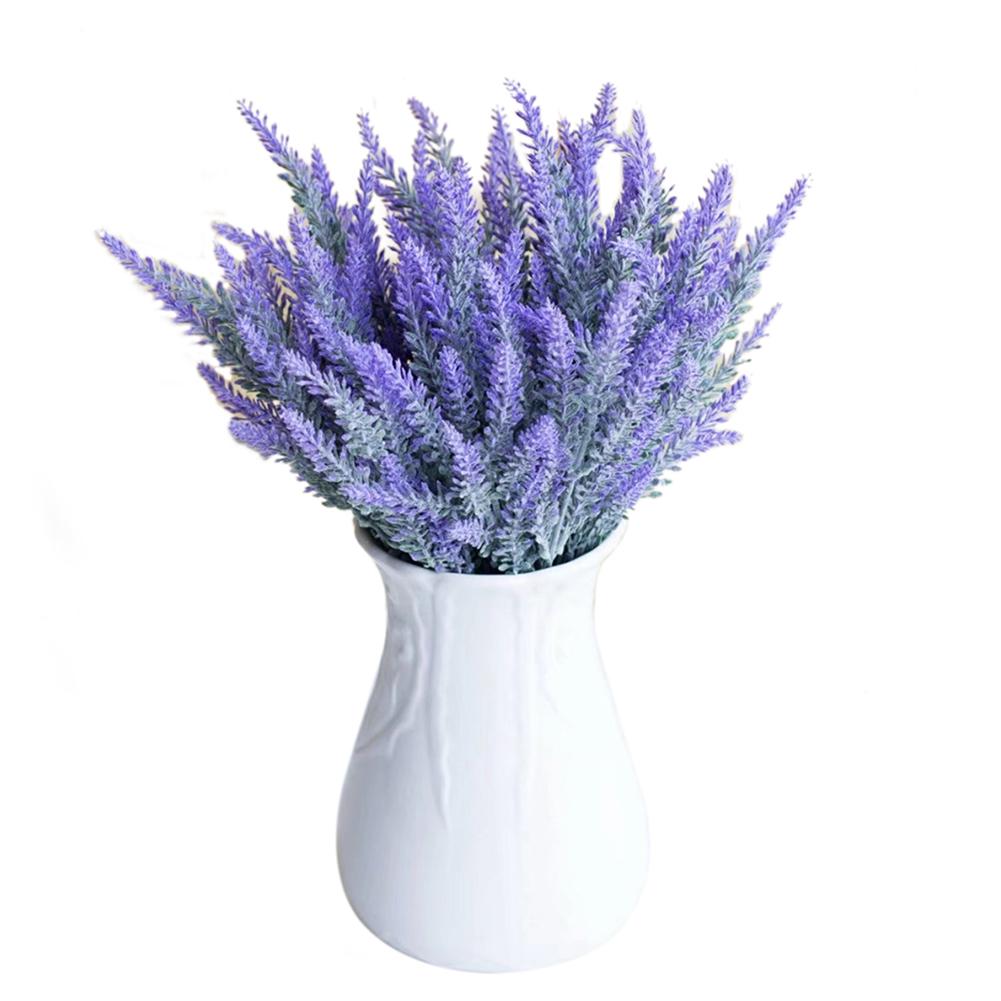 1Pc Artificial Fake Lavender Flower Plants Wedding Party Home Office Decoration ARI