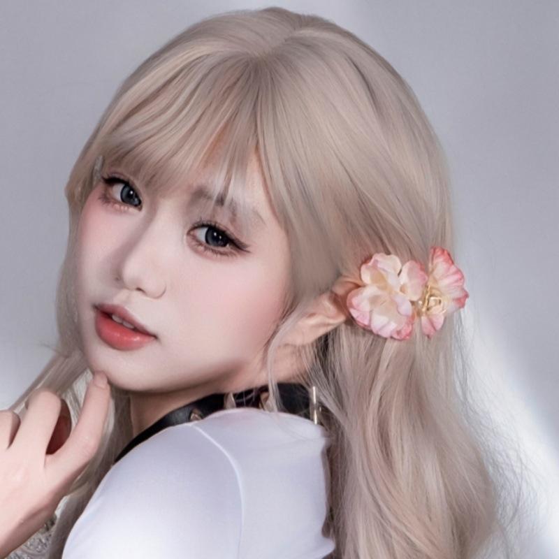 2026 new flower small grab clip forest versatile temperament hairpin super fairy camellia hairpin hair ornament female back of the head