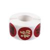 Gift Packaging DIY Seal Roll New Year's Sticker 1inch/2.5cm Adhesive Label Sticker  Envelop