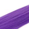 36925 Sets 26-Inch Long Purple Hair Extension with Comb Bun Maker Hairdressing Tools Halloween Costume Cosplay Stage Party Stretched