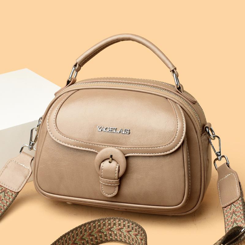 Модная маленькая женская сумка через плечо, однотонная, повседневная сумка для мобильного телефона