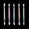 Shaping Tool Emboss Nail Art Pen Silicone Nail Brush Carving Pen Sculpture Pen Painting Brushes
