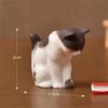 1PC Cute Mini Cat Ornaments Table Figurines Miniature Decor Dollhouse Fairy Garden Small Resin Kitten Landscape DIY Decorations