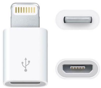 НОВЫЙ адаптер Lightning-Micro USB для Apple iPhone/iPad Mini/Air