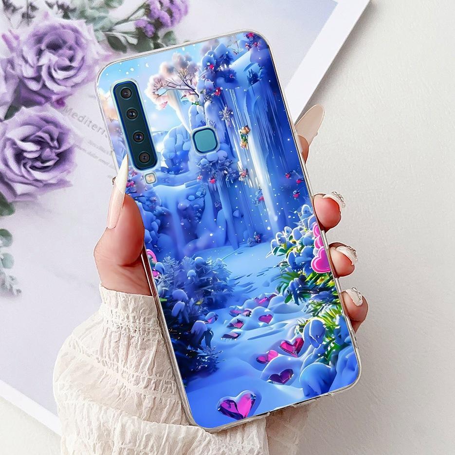 Чехол для Samsung Galaxy A9 2018 SM-A920F Крутой Дизайн Модный Расписной Чехол Мягкий Тонкий Чехол для Телефона Для Samsung A7 2018 A750F Fundas