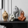 Nordic Fat Woman Decoration Living Home Resin Crafts Character Abstract Modern Art Decoration