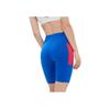 Nike Спортивные шорты для фитнеса, однотонные, женские, синие CN7531-480