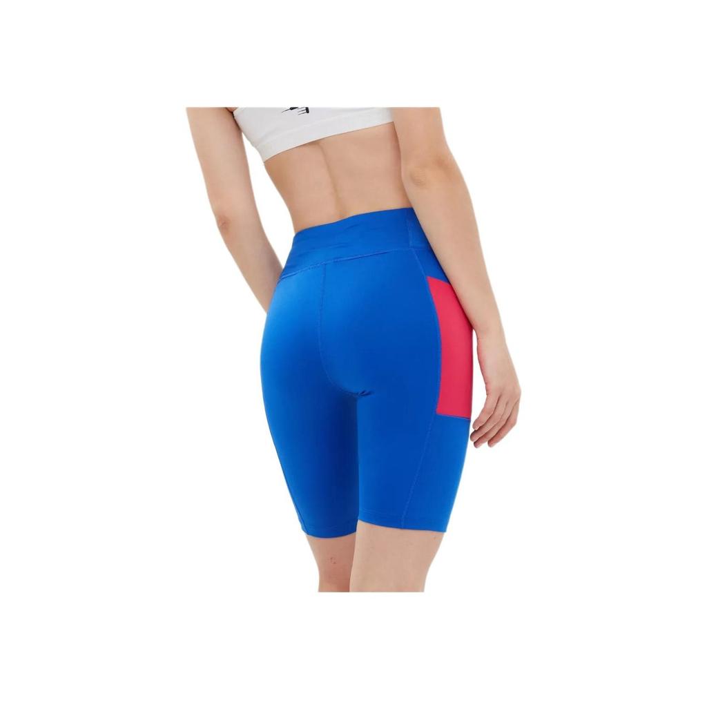 Nike Спортивные шорты для фитнеса, однотонные, женские, синие CN7531-480
