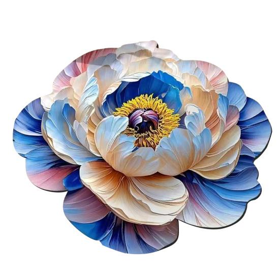 Коврик для пола 3D цветочный дизайн Нескользящая точечная тисненая основа Дверной коврик Быстросохнущий Впитывающий Коврик для входа в ванную