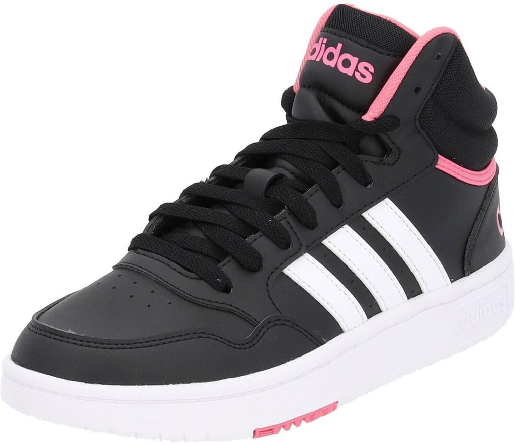 Sneakers Adidas Hoops 3.0 Mid Classic Women Core Black/ftwr White/pinkfus