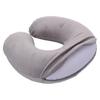 U-shaped Neck Cushion Inflatable Memory Foam Fatigue Relief Flight Headrest Sleep U-shaped Cushion Plane Accessories