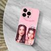 Чехол для телефона Pink Theory F-Freen B-Becky для iPhone 16,15,14,13,12,11 Pro,Max,Plus,X,XS,XR,SE,Mini Прозрачный Мягкий Чехол