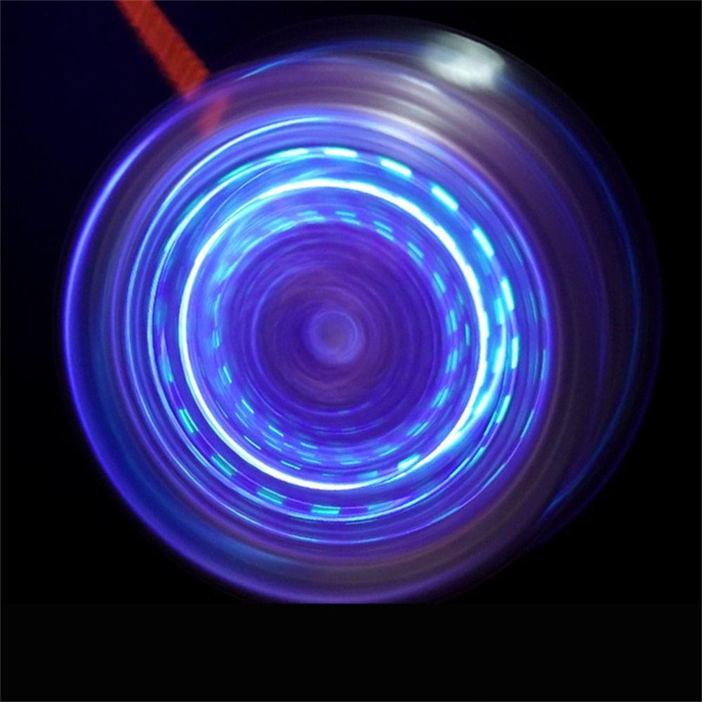 Beginners High Speed For Kids Boy Toys Luminous Yoyo Competition Yo-Yo Aluminum Yoyo Metal Yoyo