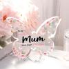 Acrylic Butterflies Plaque Mom Wife Sister Grandma Girlfriend Auntie Daughter Butterflies Desktop Decoration Romantic Mother Day Festival Gift
