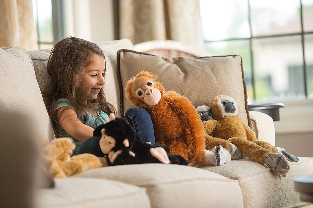 Wild Republic Hanging Chimpanzee and Child Plush W20 X D12 X 15265 Toy, H51cm,