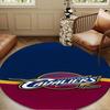 football Cavaliers Logo Round mat, Anti-slip Circle Carpet Chair rug For livingroom,Bedroom, doormat home decor Gift Christmas Gifts