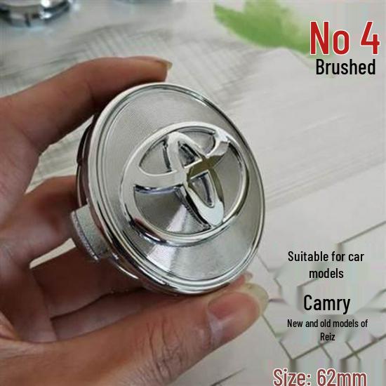 Подходит для моделей Toyota, таких как Camry, Corolla, Reiz, Vios и Levin. Включает логотип и колпаки на колеса.