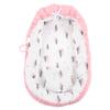 Baby Lounger Cover Soft Comfortable Breathable Easy To Clean Foldable Portable Newborn Nest Cover