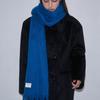 Rosefrantz Wide Long Muffler [Cobalt Blue]