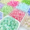 Ручная работа, глазурованные хрустальные стеклянные бусины для изготовления ювелирных изделий и браслетов своими руками