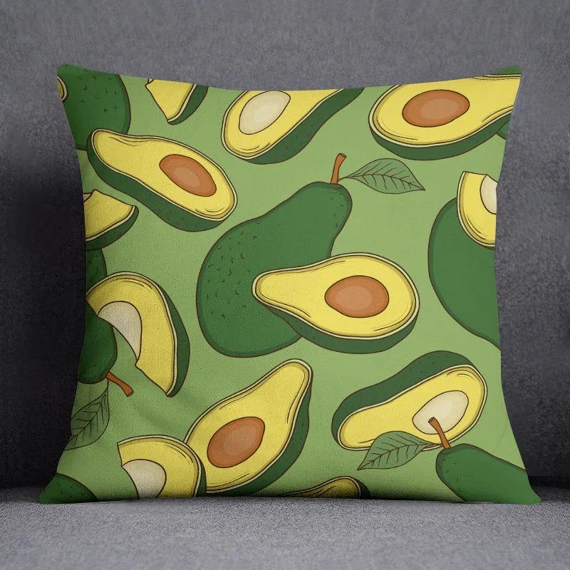 Летний фруктовый узор наволочка для украшения автомобиля офис гостиная диван дома наволочка