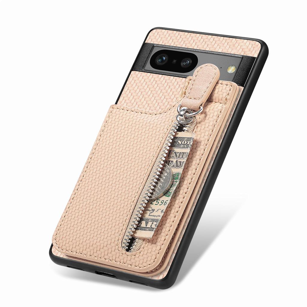 Автомобильный держатель, магнитный чехол для Google Pixel 8 7A Pixel 7 7 Pro, карман для карт, чехол-кошелек на молнии для Google Pixel 6A Pixel 6 6 Pro