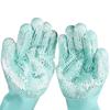Rubber Dishwashing Gloves Household Dishwashing Gloves Kitchen Dish-scrubbing Gloves Multi-functional Vegetable-washing Gloves