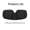 VR Lens Protect Cover for Oculus Quest 2 Face Cover VR Lens Protective Pad