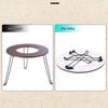 Outdoor Charcoal BBQ Grill Table