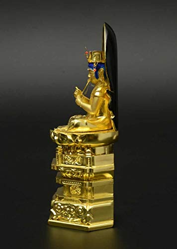 Buddhist supplies Dainichi Nyorai Buddha statue Pure gold medium 7 skin powder [Hiruta store] (2.5 cm)