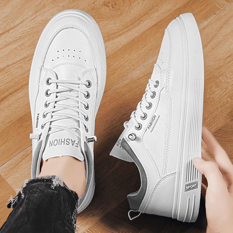 Популярные мужские повседневные туфли дышащие белые кроссовки модные туфли для вождения и ходьбы теннисные туфли модные туфли на плоской подошве офисная мужская обувь