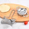 Dumpling Mold Jiaozi Maker Stainless Steel Hand Dough Presser Circle Roller Machine Kitchen Pizza Pastry Cutters Cooking Tools