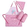 Honey Apron Bandana Toshi Set Kindergarten Children Kids Girls Boys, a Popular Character In Korea