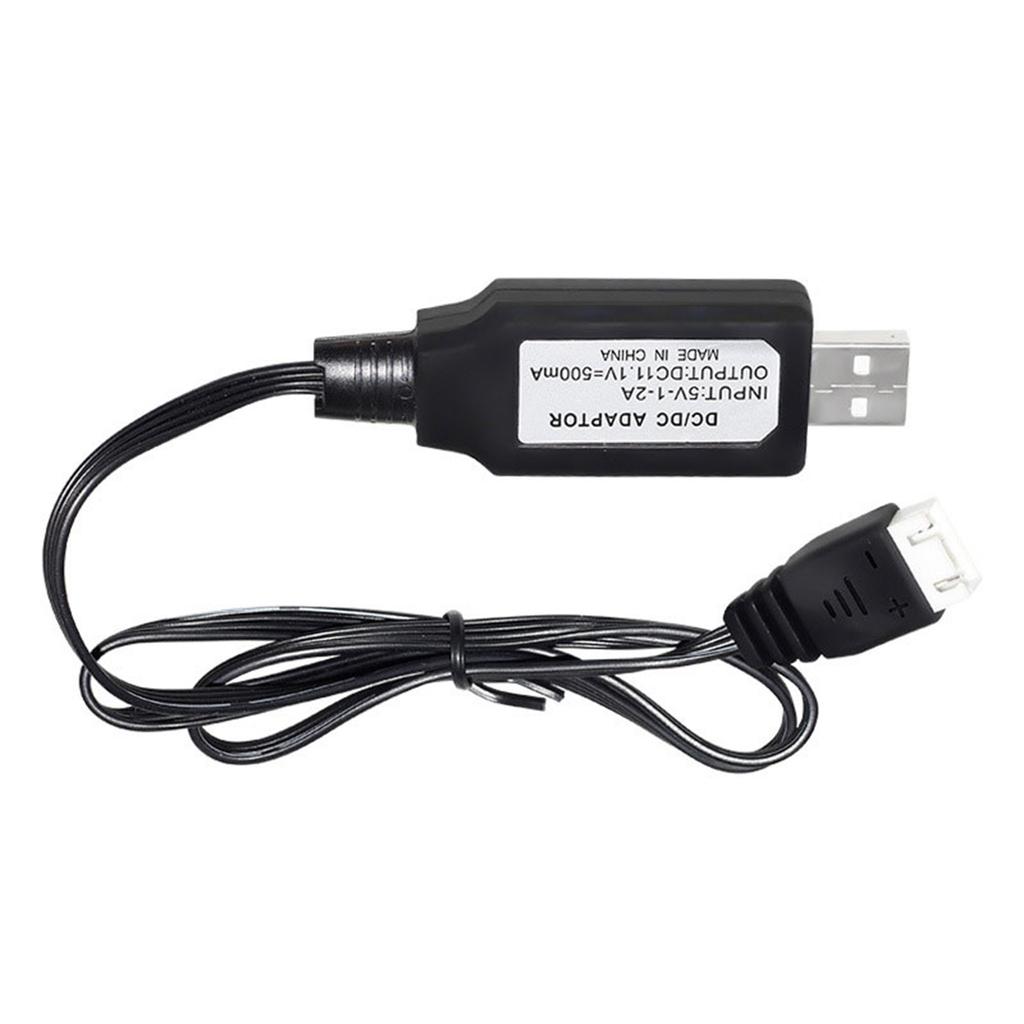 11.1V 500mAh Быстрый USB-кабель для зарядки с разъемом XH-4P для литиевых Lipo аккумуляторов Дистанционное управление автомобилями, лодками